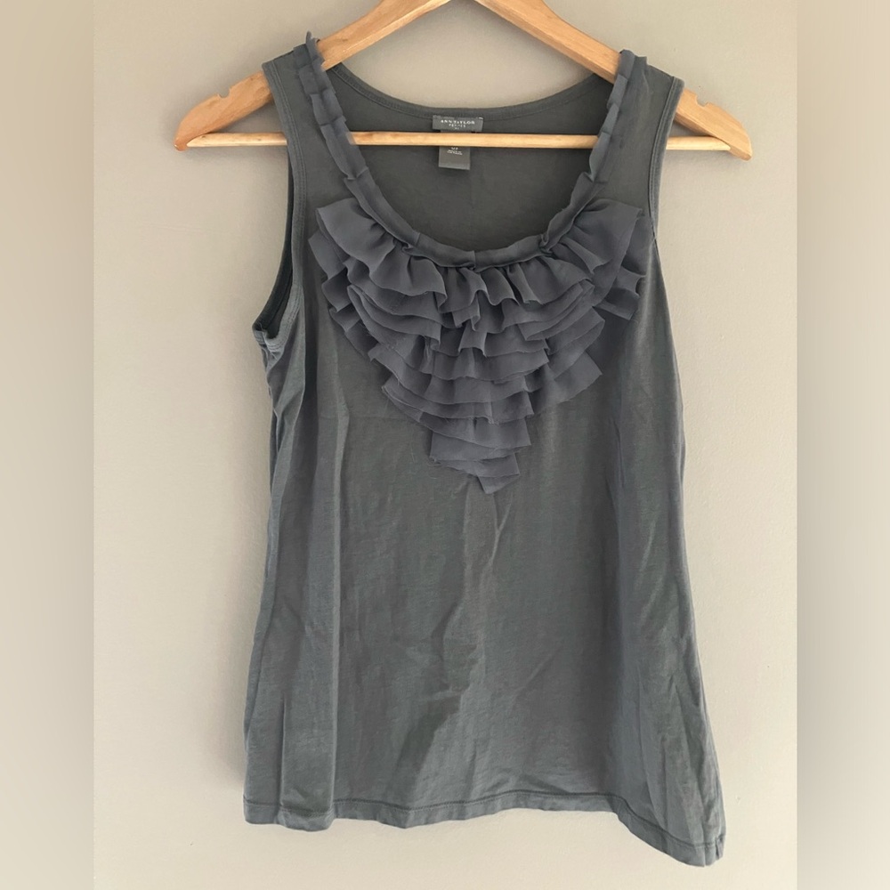 Ann Taylor Ruffle Top
